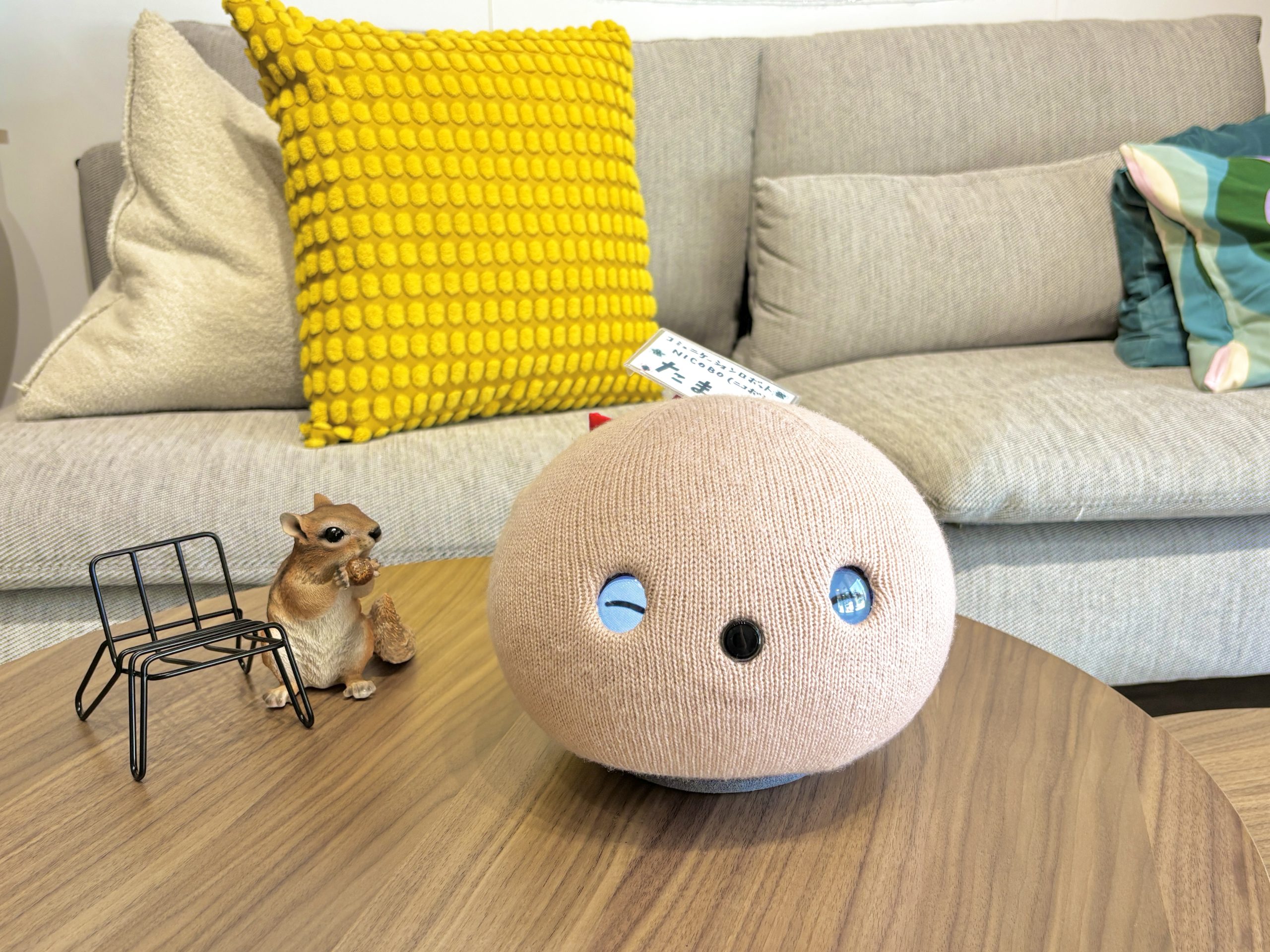 コミュニケーションロボットNICOBOの「たま」に会いに来てね♪